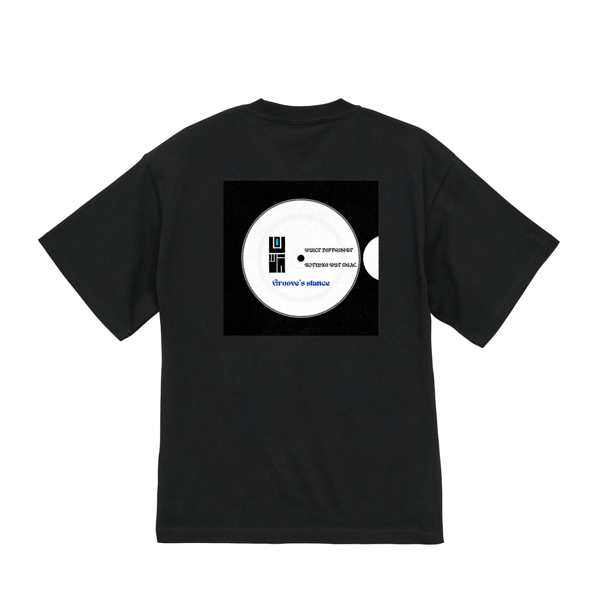 Record T-shirt black image