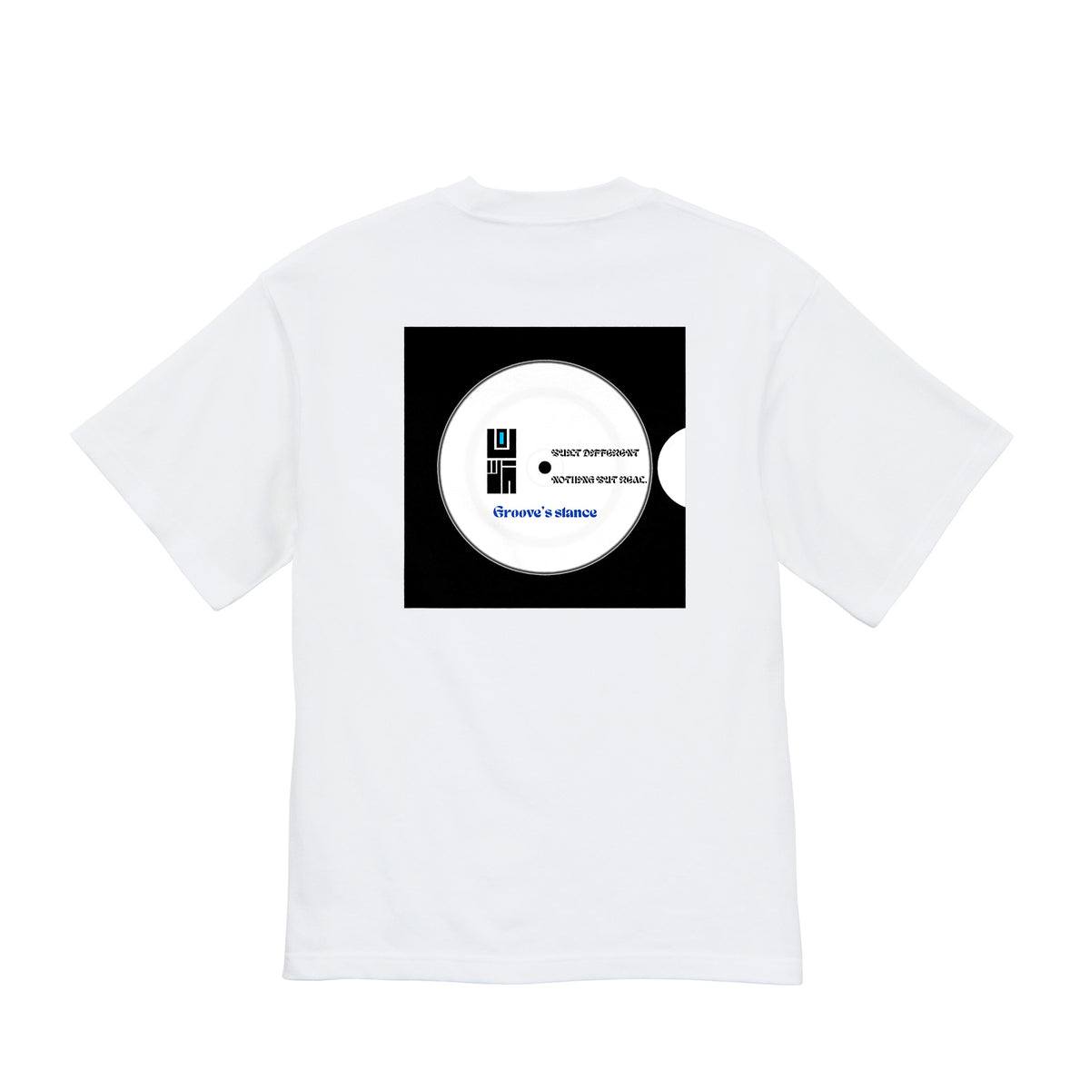 Record　T-shirt white image